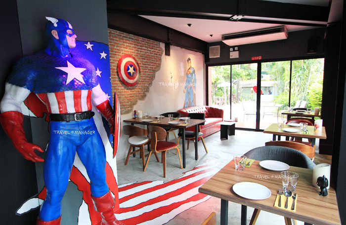  “HERO” ร้านเก๋ชวนนั่ง กินข้าวกับเหล่าซูเปอร์ฮีโร่ในดวงใจ