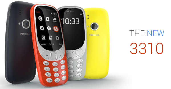 Nokia 3310 รุ่นใหม่ 2017 พร้อมแบตเตอรี่สุดอึด อยู่ได้นาน 25 วัน เตรียมวางจำหน่ายทั่วโลกไตรมาส 2 นี้