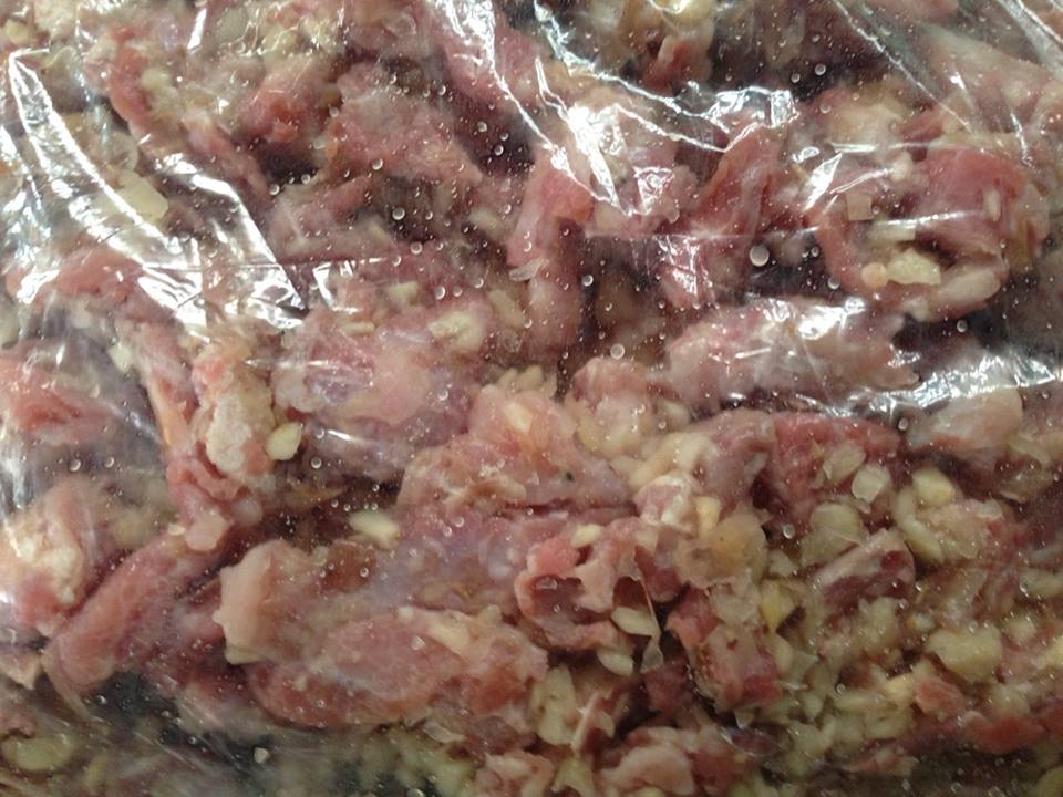 sausage korat teechaya1 ไส้กรอก โคราช